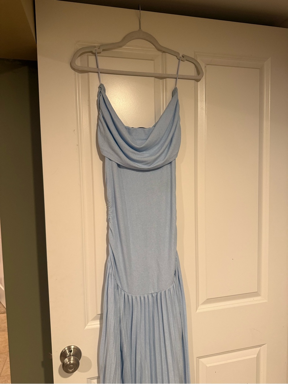 LIONESS FIELD OF DREAMS DRESS IN LIGHT BLUE